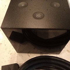 Fire TV Cube (1st Gen), hands-free with Alexa and 4K Ultra HD and 1st Gen Alexa