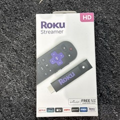 Roku 3840S2 Streamer HD Media Player w/ Voice Remote – 2025 Model