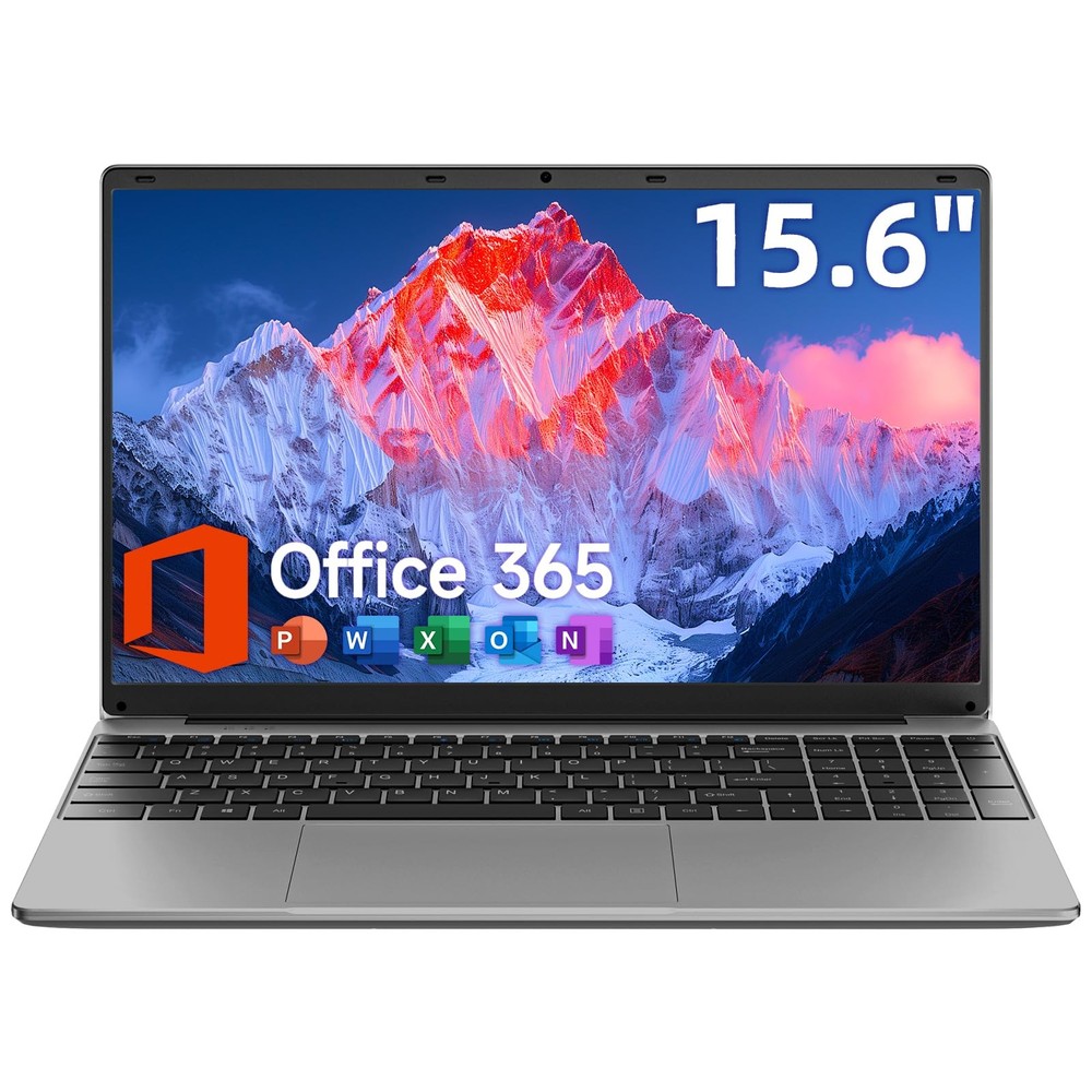 15.6 Inch Laptop with Office 365, 4GB RAM, 128GB Storage Expandable 1TB, 5205U P