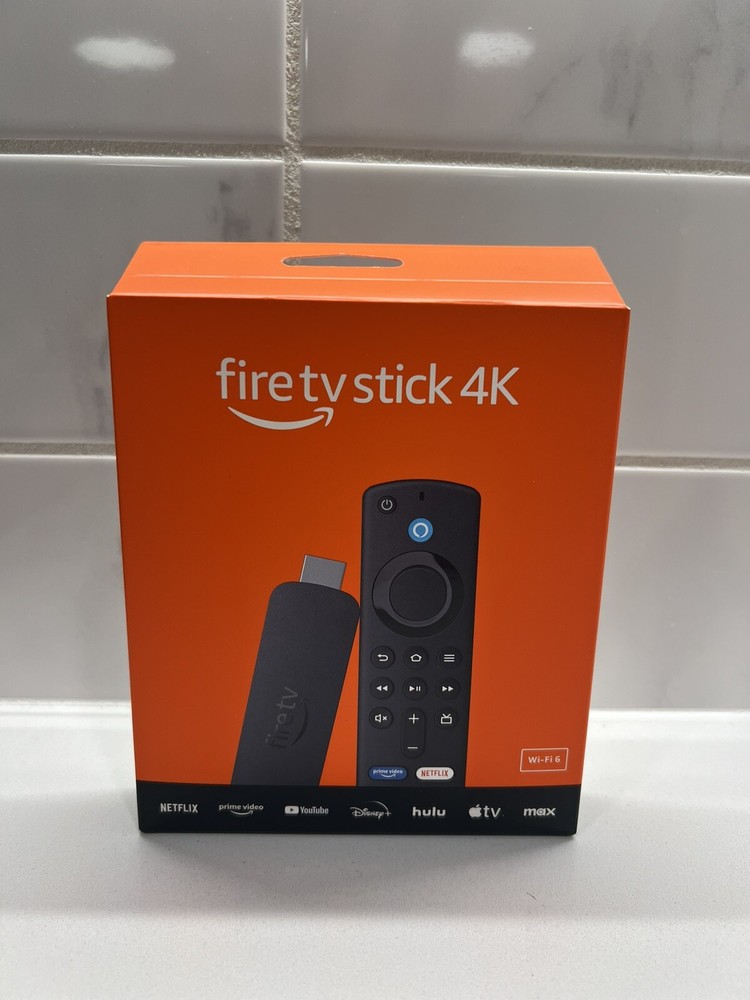 Amazon Fire TV Stick 4K UHD Alexa Voice Remote Media Streamer BRAND NEW SEALED