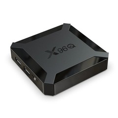 Hot X96Q Android 10.0 Fast Smart TV BOX 2GB 16GB Allwinner H313 Quad Core 4K 2.4
