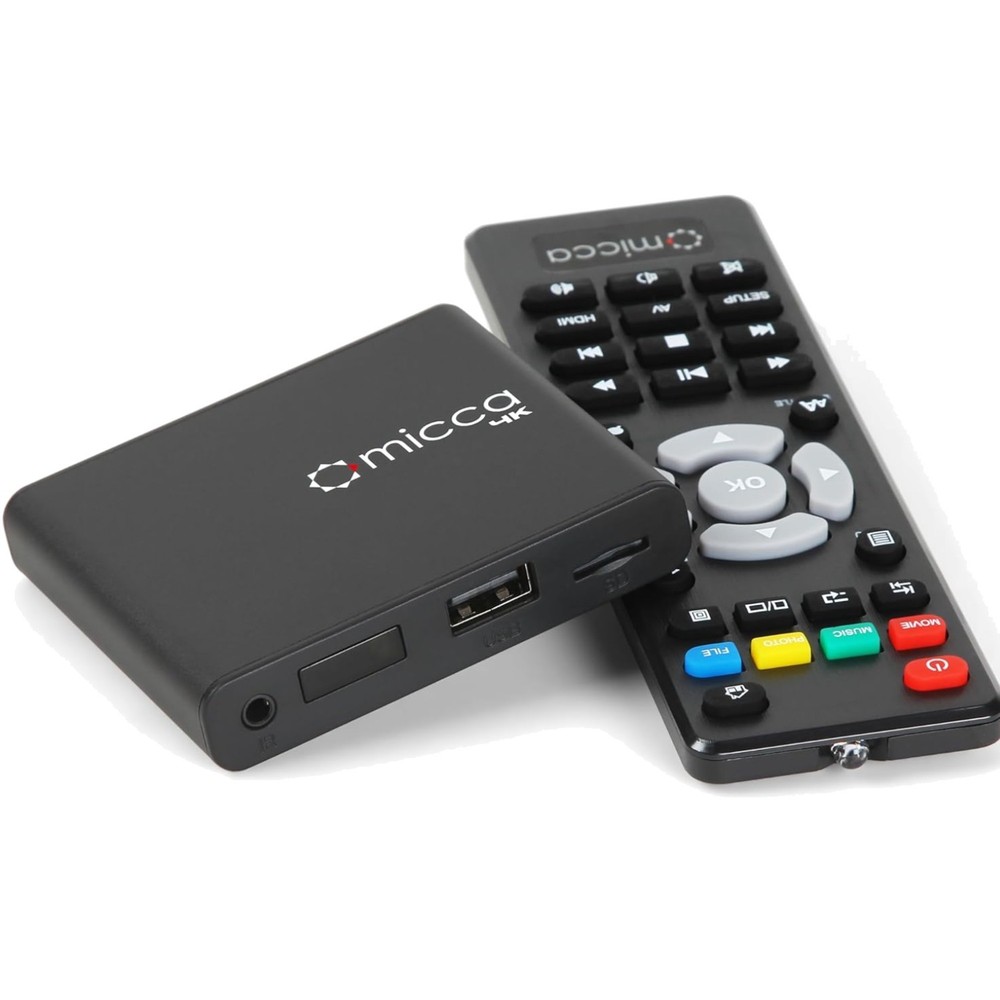 4K Ultra-HD Digital Media Player for USB Drives and MicroSD Cards, Digital Si…