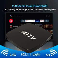 X1TV Smart Android TV Box Android 14 2GB 16GB 2.4&5G WIFI 8K Media Player TV Box