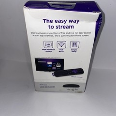 Roku Express HD Streaming Media Player HDMI Cable Remote 3930R SEALED New