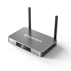 SuperBOX S6 BLACK GRAY Ultra TV BOX Android Voice Remote Control Fast Ship USA