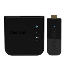 Nyrius Pro+ Wireless HDMI Video Transmitter with Bonus HDMI Cable