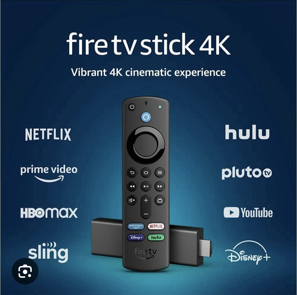 NEW Amazon Fire TV Stick 4K W/ Alexa Voice Remote (3rd Generation) Disney Hulu