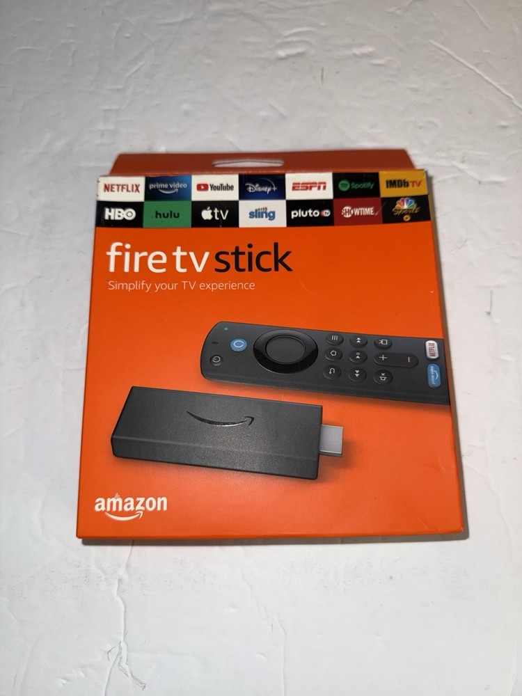 Amazon Fire TV Stick Streaming Device W/TV Controls and Alexa Voice Remote NEW!