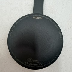 Google Chromecast Model NC2-6A5 HDMI Black 2nd Device Only