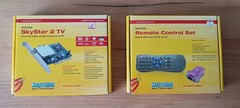 TechniSat set SkyStar 2 TV Rev.2.8A DVB-S card with Remote control Original