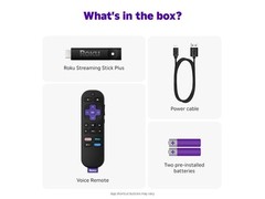 Roku Streaming Stick 2025 – HD Roku Streaming Device for TV with Voice Remote –