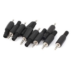 10pcs 2.5mm Stereo Male Jack DIY Audio Connector for MP3 Headphone