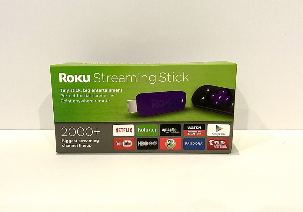 NEW Roku Streaming Stick (2nd Generation) 3500R HDMI – Purple
