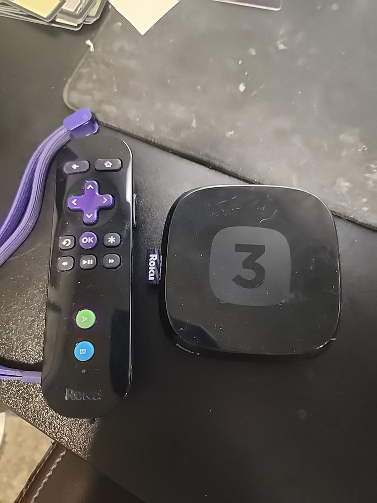 ROKU 3 Streaming Player 4200X Streamer Box with Remote