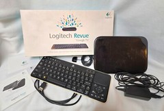 Logitech Revue Google TV Media Streamer 870-000001 Model D-R0001 Good Working