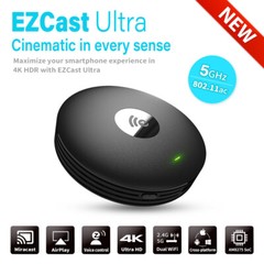 EZCast Ultra 4K HDR HDMI Wireless Display Receiver 2.4G/5G iOS/Android/Windows