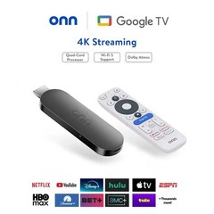 Onn 4K Streaming Device 2nd Gen 2026 Model 8GB 2GB RAM Google TV Remote