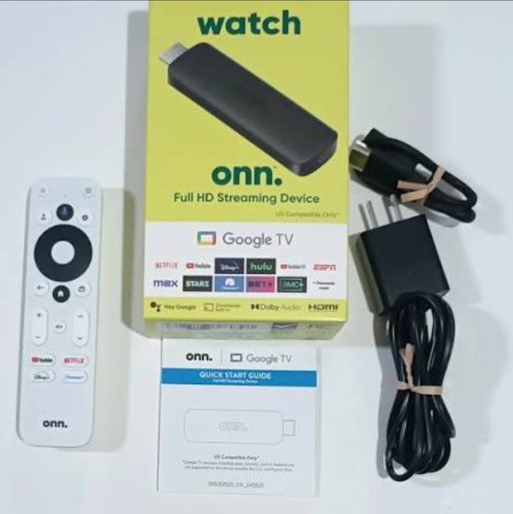 Onn Google TV Full HD Streaming Device (2023 Model) (100133520) – NEW™