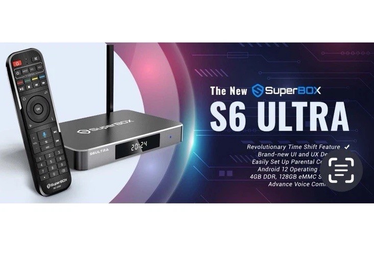 SuperBox S6 Ultra 128GB Fast Delivery 24/7 Support Satisfaction Guaranteed