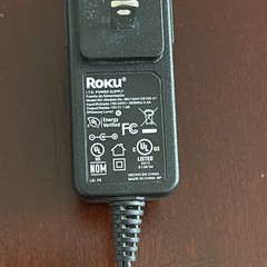 Roku 3 (3rd Gen) 4230X Media Streamer 4230R – Black w/Remote/Charger/Manuals/Box