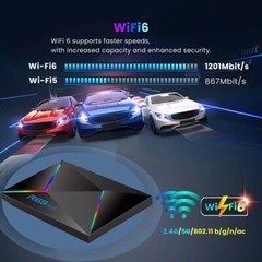 8K Android 14 Smart AI TV Box WiFi6 Netflix Youtube Streaming Firestick Roku
