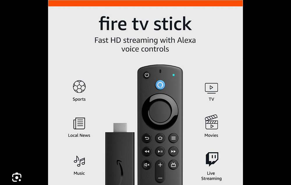 NEW Amazon Fire TV Stick Lite HD TV with Alexa Voice Control Remote