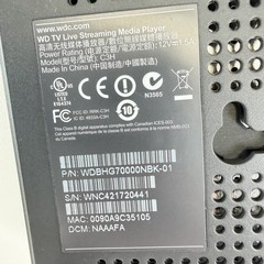 Western Digital WD TV Live Streaming Media Player Model C3H