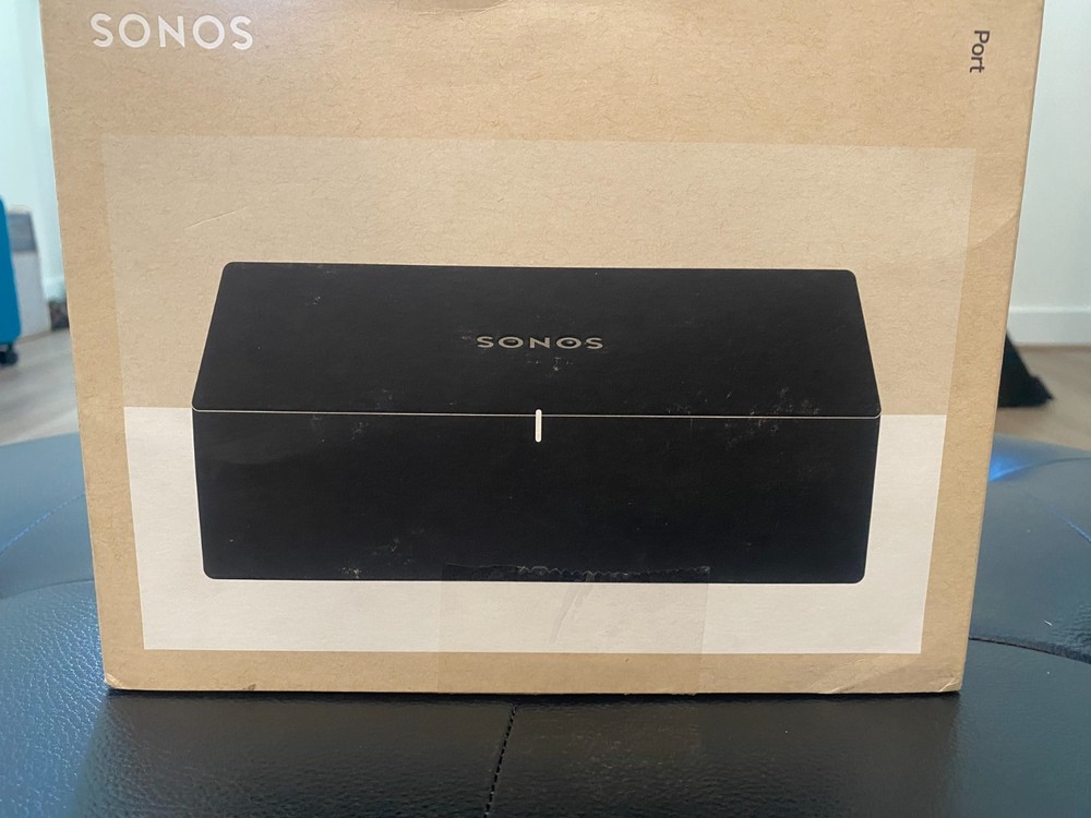 Sonos – Port Streaming Media Player – Matte Black original packaging minimal use