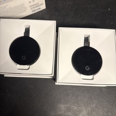 Google Chromecast Ultra 4K Digital Media – Black (GA3A00403A14) READ Lot Of 2