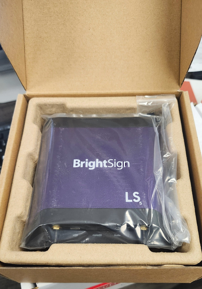 BrightSign LS425 H.265 Full HD 4K Video HTML5 Digital Media Streamer $225.00/ea