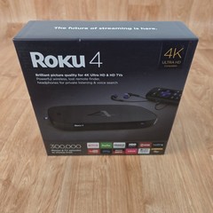 Roku 4 Streaming Media Player 4K Ultra HD, 4400R