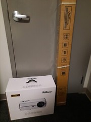 Williams WL-80 8K Laser Projector With 72” Auto-Lock Screen