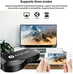 4K/1080P Anycast M100 Wireless Display Adapter, WiFi Display Dongle HD Screen…