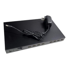 Digital Signage Player 1080p 8 port HDMI Auto Loop SD Card USB HD Splitter Adsq