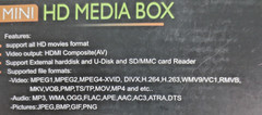 TGE Mini HD MEDIA BOX 1080p Video*Audio*Pictures*Subtitles Opened Box BRAND NEW