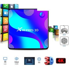 X88 Pro 10 Android 11.0 16G+2G Tv Box 4K Rk3318 Wifi Bt Media Player 100M #8