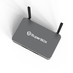 USA SuperBOX S6 Ultra TV BOX Android 12 Voice Remote Control Fast Ship AIR