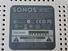 Sonos Connect Amp – S1 Gen 1 w/ Power Cord – S1 App Only