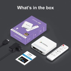 H96 Max H618 Plus Android 14.0 Smart TV Box, Allwinner H618 Quad-core ARM Corte