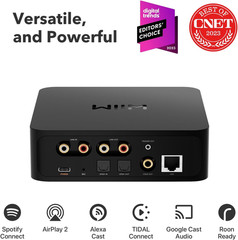 Pro Airplay 2 Receiver, Google Cast Audio, Wifi Multiroom Streamer, Compatible w