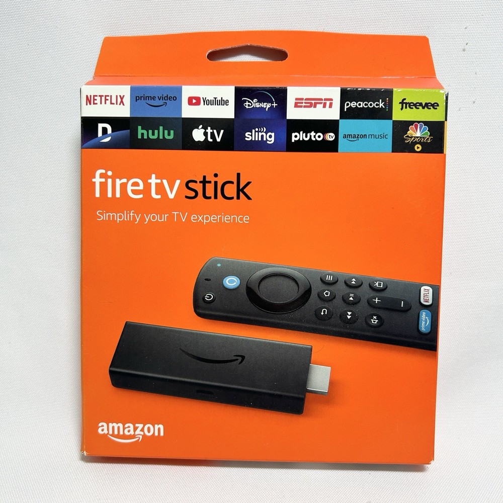Factory Sealed Amazon Fire TV Stick with Alexa Voice Remote (3rd Generation)