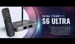 SuperBOX S6 ULTRA TV BOX Media Player Wi-Fi 6 bundle + Mini Keyboard & SB Bag