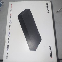 Verizon Stream TV Device (ASK-STI6220) 4K Black SN: G1C5U003342