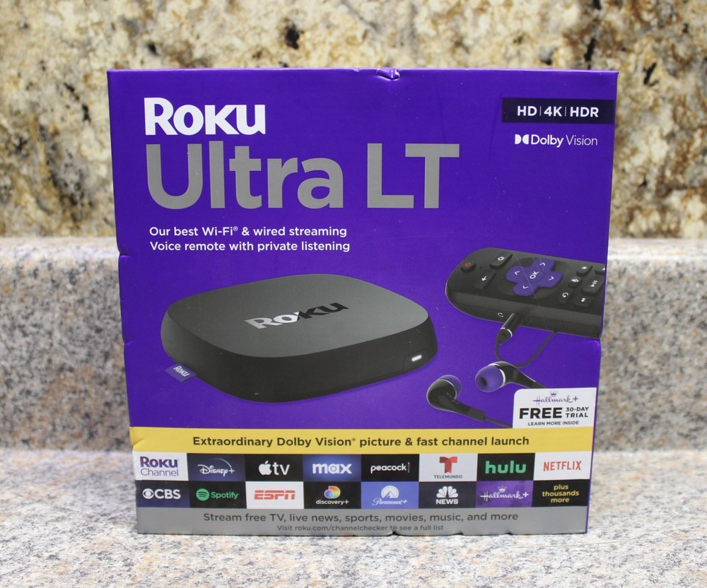 Roku Ultra LT HD | 4K | HDR Streaming Device (4801RW)