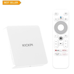 Google Certified Android 11.0 TV Box – 4K Streaming with Voice Control & Chro…