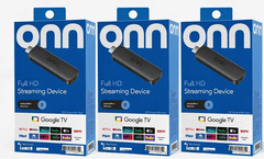 3 pack onn FHD Streaming Device, Google TV – Fast Streaming, 8GB Storage (2026)