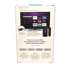 Roku Express HD 3930R Streaming Made Easy Black NEW SEALED 829610003252