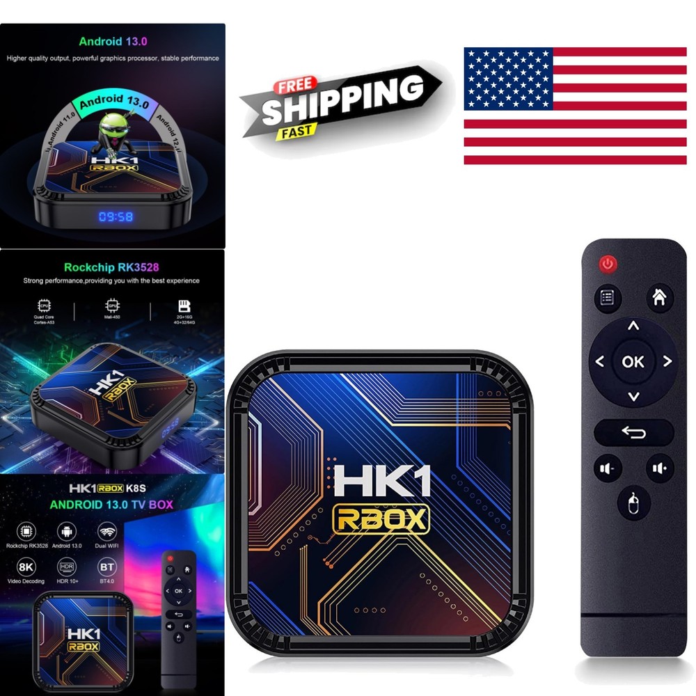Android Box with 8K Resolution and 3D Technology for Immersive Experience