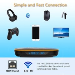 HK1 Pro Android 11.0 4 Core 4GB+ 32 64 128G 4K Smart 5G WIFI Media Player TV BOX
