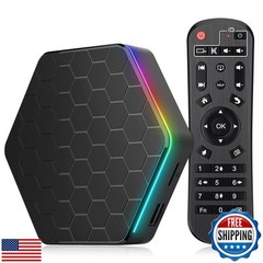 Android 12.0 TV Box, 6k/3D HD Tv Box H618 Quadcore 4GB RAM 32GB ROM 2.4G/5.0G